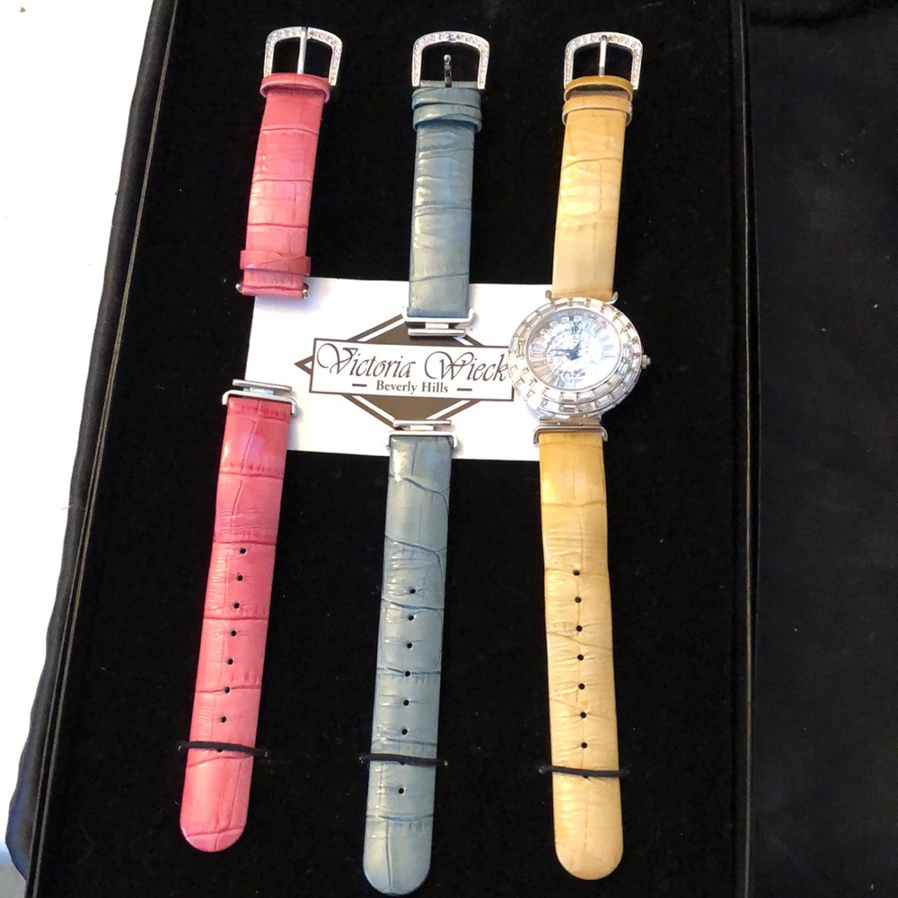 Victoria Wieck Beverly Hills BLING watch